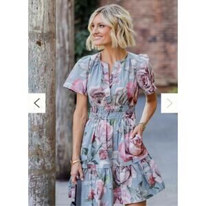 Anthropologie Loverly Grey x Anthropologie The Somerset Mini Dress NWT Size XSP
